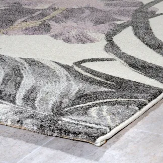 Tzikas Carpets FLORAL 067X530 ΣΕΤ HEATSET ΤΟΥΡΚΙ ΛΕΥΚΟ- ΚΡΕΜ
