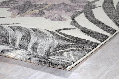 Tzikas Carpets FLORAL 067X530 ΣΕΤ HEATSET ΤΟΥΡΚΙ ΛΕΥΚΟ- ΚΡΕΜ