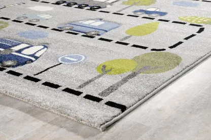 Tzikas Carpets DIAMOND 133Χ190 ΤΑΠ. Ρ.Ρ. ΤΟΥΡΚΙΑΣ ΓΚΡΙ