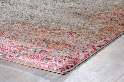 Tzikas Carpets ELEMENTS 200X290 ΤΑΠ. Ρ.Ρ. ΤΟΥΡΚΙΑΣ ΓΚΡΙ-ΡΟΖ