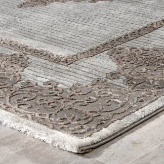 Tzikas Carpets CRAFT 067X530 ΣΕΤ. Ρ.Ρ. ΤΟΥΡΚΙΑΣ ΜΠΕΖ-ΚΑΦΕ