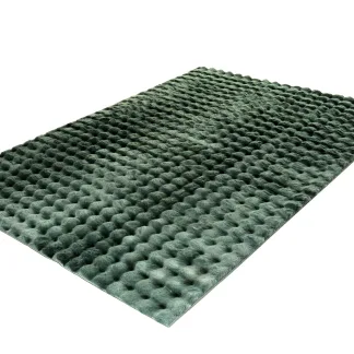 Tzikas Carpets FUZZY 080X150 ΤΑΠ. ACRYLIC ΤΟΥΡΚΙΑΣ ΠΡΑΣΙΝΟ- ΜΕΝΤΑ