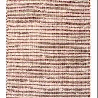 Tzikas Carpets NATURA 140X200 ΤΑΠ.COTTON ΙΝΔΙΑΣ ΚΟΚΚΙΝΟ