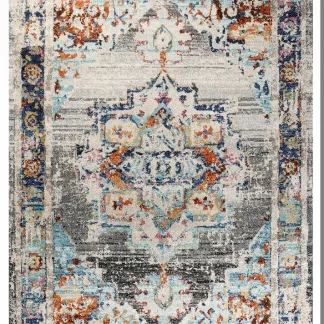 Tzikas Carpets SALSA 080X150 ΤΑΠ. Ρ.Ρ. ΤΟΥΡΚΙΑΣ ΓΚΡΙ