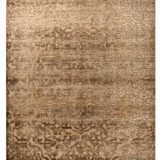 Tzikas Carpets HARMONY 133Χ190 ΤΑΠ. CHENILLE Ρ.Ρ. ΤΟΥΡΚΙΑΣ ΜΠΕΖ-ΚΑΦΕ
