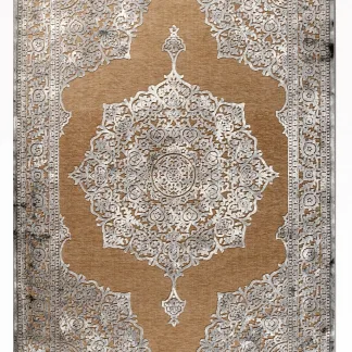 Tzikas Carpets HARMONY 133Χ190 ΤΑΠ. CHENILLE Ρ.Ρ. ΤΟΥΡΚΙΑΣ ΚΑΦΕ-ΓΚΡΙ