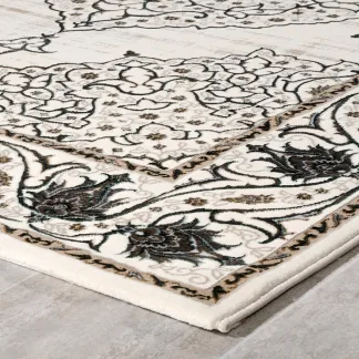 Tzikas Carpets KASHAN 160X230 ΤΑΠ. Ρ.Ρ. ΤΟΥΡΚΙΑΣ ΠΡΑΣΙΝΟ- ΜΕΝΤΑ