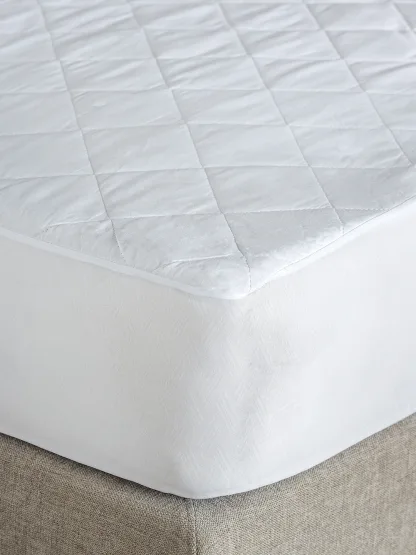 Palamaiki Κάλυμμα Ημίδιπλο White Comfort 110x200+35 QUILTED