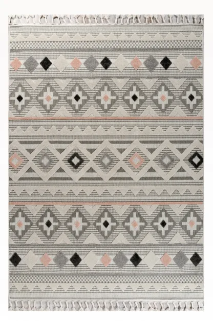 Tzikas Carpets TENERIFE 067X000 ΔΙΑΔΡ. Ρ.Ρ. ΤΟΥΡΚΙΑΣ ΡΟΖ