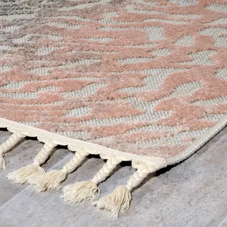 Tzikas Carpets TENERIFE 067X000 ΔΙΑΔΡ. Ρ.Ρ. ΤΟΥΡΚΙΑΣ ΡΟΖ