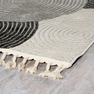 Tzikas Carpets TENERIFE 133Χ190 ΤΑΠ. Ρ.Ρ. ΤΟΥΡΚΙΑΣ ΜΠΕΖ-ΚΑΦΕ