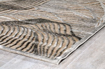 Tzikas Carpets HARMONY 133Χ190 ΤΑΠ. CHENILLE Ρ.Ρ. ΤΟΥΡΚΙΑΣ ΚΑΦΕ-ΓΚΡΙ