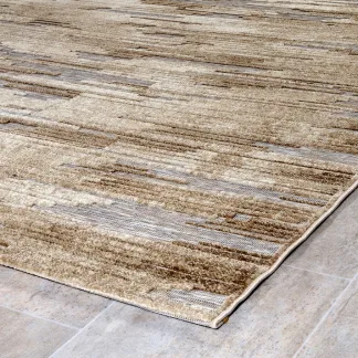 Tzikas Carpets BOHEME  133Χ190 ΤΑΠ. Ρ.Ρ. ΤΟΥΡΚΙΑΣ ΜΠΕΖ-ΚΑΦΕ