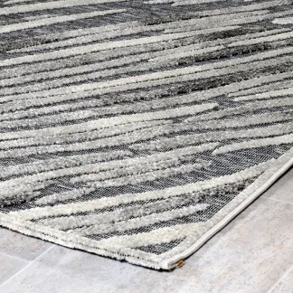 Tzikas Carpets BOHEME 133Χ190 ΤΑΠ. Ρ.Ρ. ΤΟΥΡΚΙΑΣ ΓΚΡΙ