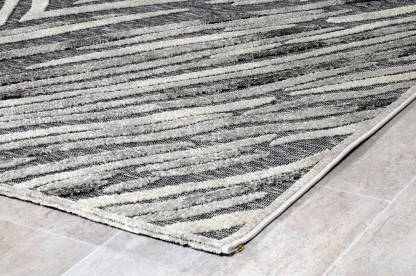 Tzikas Carpets BOHEME 133Χ190 ΤΑΠ. Ρ.Ρ. ΤΟΥΡΚΙΑΣ ΓΚΡΙ