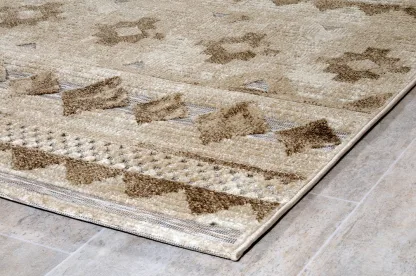 Tzikas Carpets BOHEME  133Χ190 ΤΑΠ. Ρ.Ρ. ΤΟΥΡΚΙΑΣ ΜΠΕΖ-ΚΑΦΕ