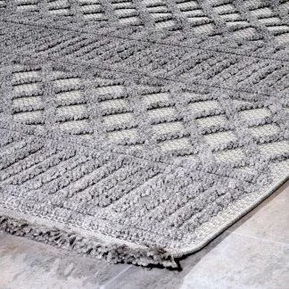 Tzikas Carpets GARDEN 160X230 ΤΑΠ. Ρ.Ρ. ΤΟΥΡΚΙΑΣ ΓΚΡΙ
