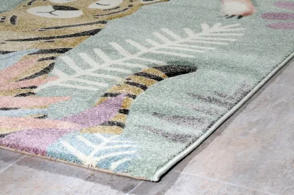 Tzikas Carpets DIAMOND 133Χ190 ΤΑΠ. Ρ.Ρ. ΤΟΥΡΚΙΑΣ ΠΡΑΣΙΝΟ- ΜΕΝΤΑ