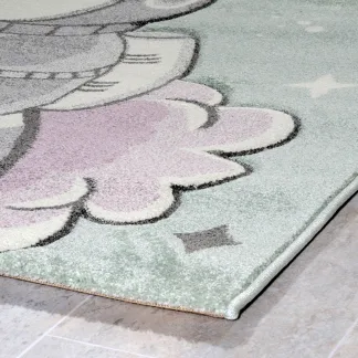 Tzikas Carpets DIAMOND 133Χ190 ΤΑΠ. Ρ.Ρ. ΤΟΥΡΚΙΑΣ ΠΡΑΣΙΝΟ- ΜΕΝΤΑ