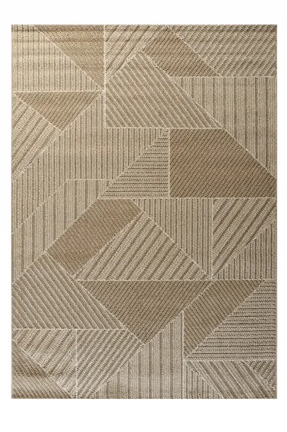 Tzikas Carpets BEYONCE 133Χ190 ΤΑΠ. Ρ.Ρ. ΤΟΥΡΚΙΑΣ ΜΠΕΖ-ΚΑΦΕ