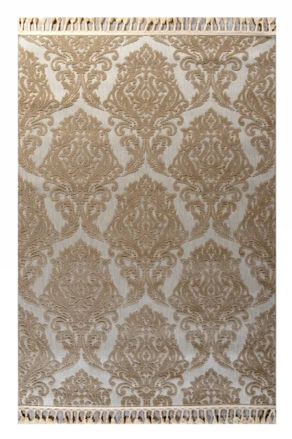 Tzikas Carpets TENERIFE 133Χ190 ΤΑΠ. Ρ.Ρ. ΤΟΥΡΚΙΑΣ ΜΑΥΡΟ-ΧΡΥΣΟ