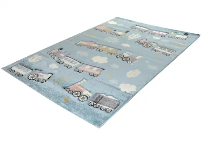 Tzikas Carpets DIAMOND 133Χ190 ΤΑΠ. Ρ.Ρ. ΤΟΥΡΚΙΑΣ ΜΠΛΕ