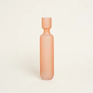 ΒΑΖΟ ΙΣΙΟ ΜΕ ΛΑΙΜΟ 8 x 35 cm  Σομόν     Beauty Home