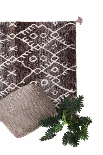 Μοντέρνο χαλί Terra 5002 38 Royal Carpet 154x154cm