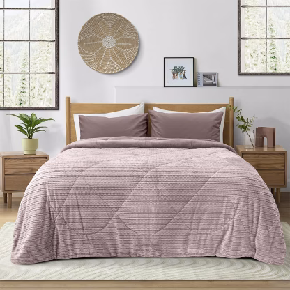 LINO ΚΟΥΒΕΡΤΟΠΑΠΛΩΜΑ STACY LILAC 220X240