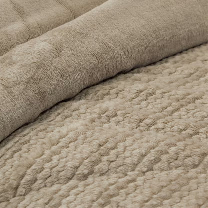 LINO ΚΟΥΒΕΡΤΟΠΑΠΛΩΜΑ STACY TAUPE 220X240