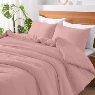 LINO ΣΕΝΤΟΝΙ BASICO PINK 100X200+30