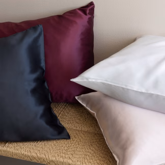 Palamaiki Μαξιλαροθήκη 50x70 Silka BORDEAUX