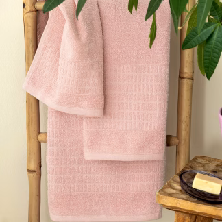 Palamaiki Πετσέτα Προσώπου Towels Collection 50x90 ROLL BLUSH