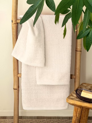 Πετσέτα Προσώπου Towels Collection 50x90 ROLL ECRU