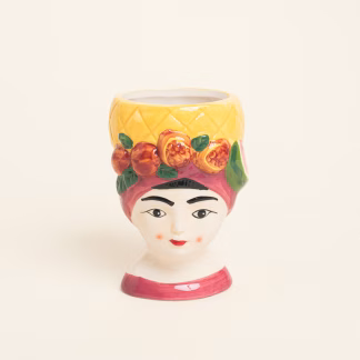 Beauty Home Κασπώ Κεραμικό 8.5cm x 13.5cm  Σάπιο Μήλο