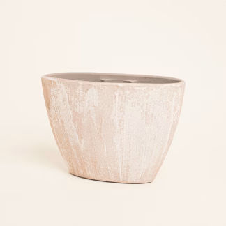 Beauty Home Κασπώ Πήλινο 33 cm x 15 cm x 22 cm  Μπεζ