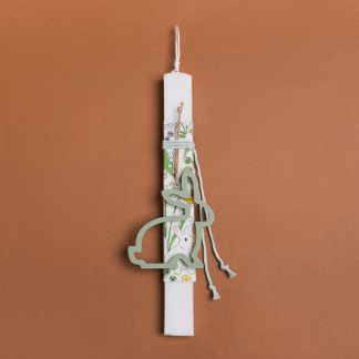 Beauty Home ΛΑΜΠΑΔΑ 33cm ΞΥΛΙΝΟ ΠΕΡΙΓΡΑΜΜΑ ΛΑΓΟΣ ΒΕΡΑΜΑΝ