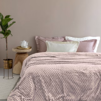 Palamaiki Κουβέρτα Fleece 220x240 ASTER BEIGE BEIGE