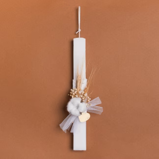 Beauty Home ΛΑΜΠΑΔΑ 33cm ΒΑΜΒΑΚΙ ΚΑΙ ΚΑΡΔΙΑ