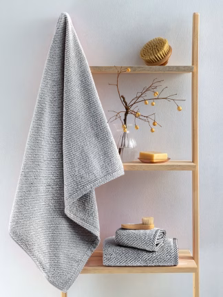 Σετ Πετσέτες (30X50, 50X90, 70X140) HARVEY BLACK