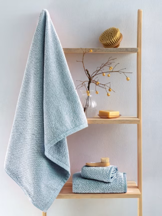 Σετ Πετσέτες (30X50, 50X90, 70X140) HARVEY BLUE