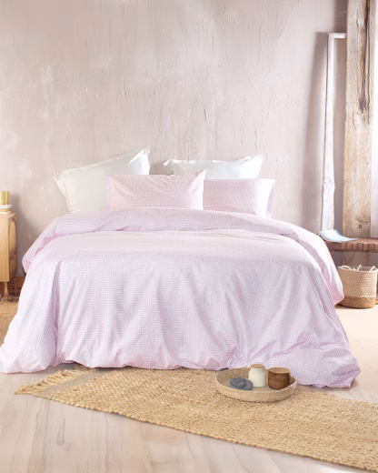 Rythmos Pacify Ροζ - Σετ Σεντονια Diva King Size (270Χ290)