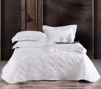 Lizzie - Σετ Κουβερλι Λευκο Σετ 3 Τεμαχια (1 235x250, 2 50x70)