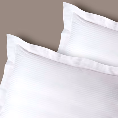 LINO HOTEL ΜΑΞΙΛΑΡΟΘΗΚΗ OXF BARRI 100/100 WHITE 50X70+5 300TC