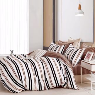 Melinen Home Σετ Παπλωματοθηκη (3 Τεμ.) Υπερδιπλη Silas Prime Line (220X240) 50X70+5cm