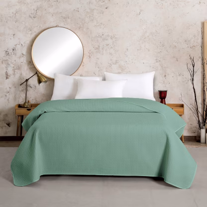 Melinen Home Κουβερλι King Size Zara Aqua (260Χ240) 260X240
