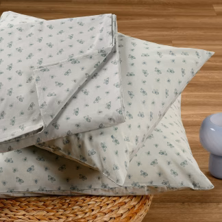 Melinen Home Σεντονι (Σετ 2 Τεμ.) 100Χ200+32 Dolores Pastel Casual Line Mini 50X70cm