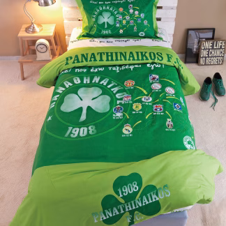 Palamaiki Σετ Κουβερλί Υπέρδιπλο Panathinaikos F.C. 240x250 FC3