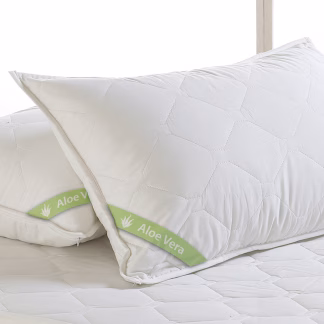 Palamaiki Ζεύγος Καλύμματα Μαξιλαριών White Comfort 50x70 ALOE VERA WATERPROOF