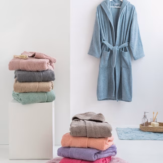 Palamaiki Μπουρνούζι Bath Collection FUNKY MISTY Large
